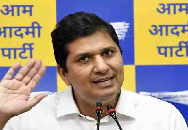 'Artificial rain' fraud, BJP govt wants to steal Lord Indra's credit: Saurabh Bharadwaj